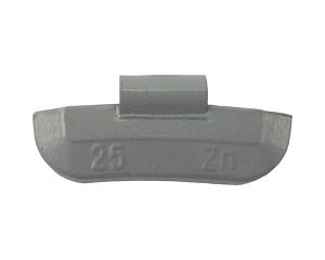 PKW Standardgewicht Zink 25g  für Stahlfelgen 100 Stück